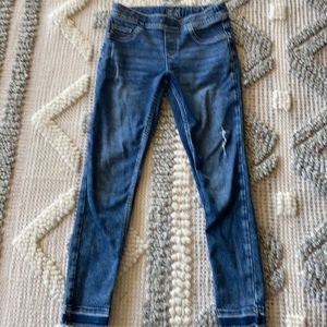 Justice girls denim leggings